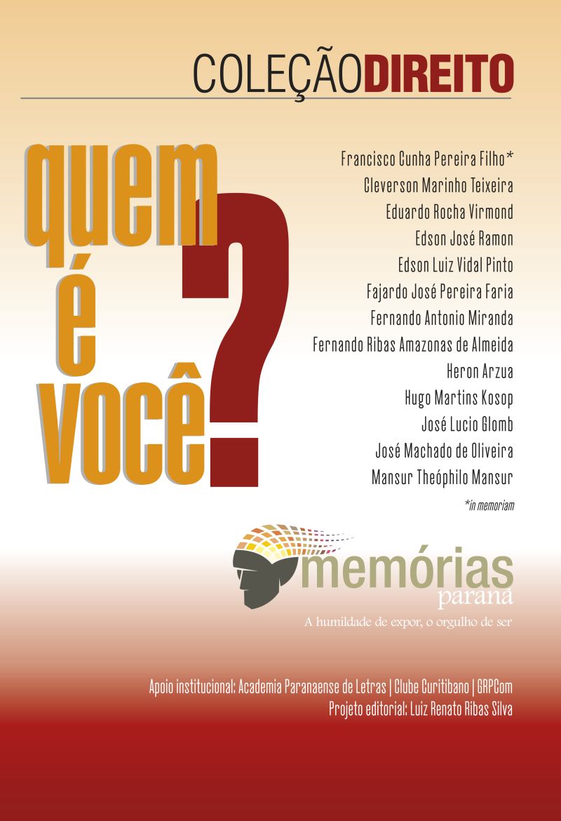 Livro “Quem é Você?” será lançado amanhã no Clube Curitibano